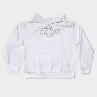 Fishy Bizzy Kids Hoodie